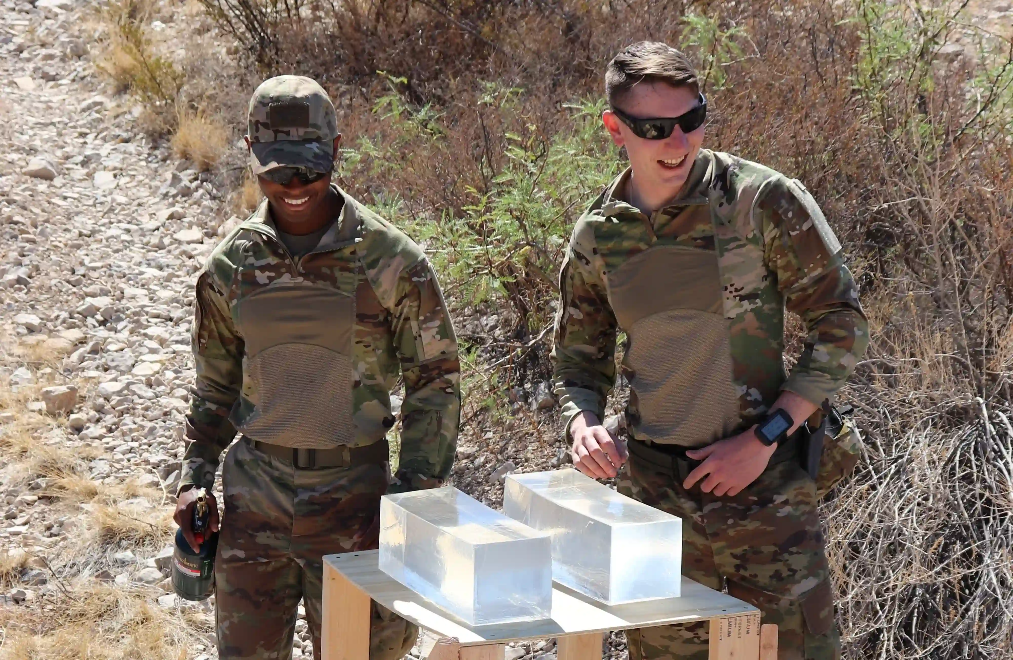 Professional training with gel targets