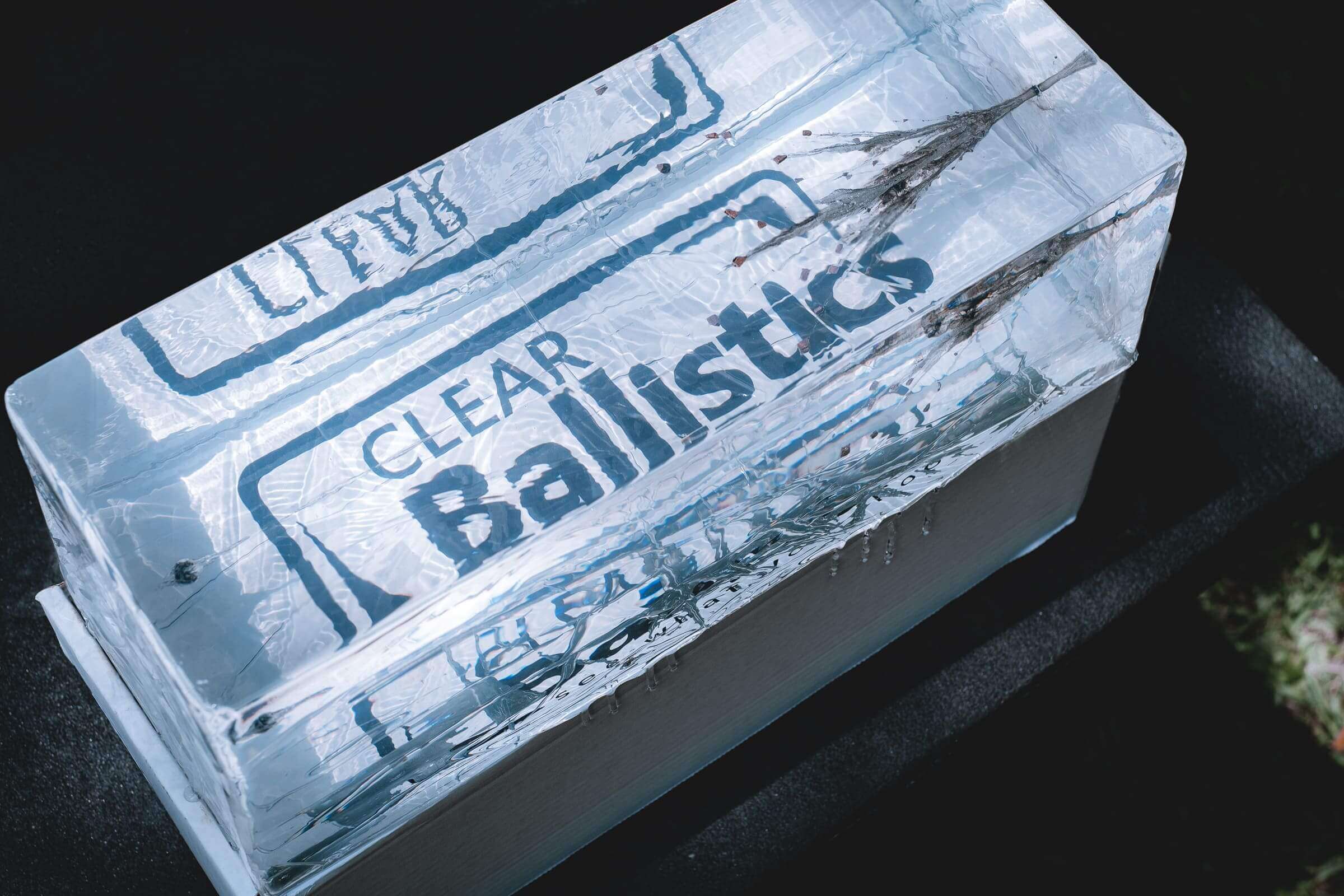 1/3 Scale FBI Clear Ballistics Gel Block Bullet of Your Choice Crystal  Clear Bubble Free UV Resistant -  Finland